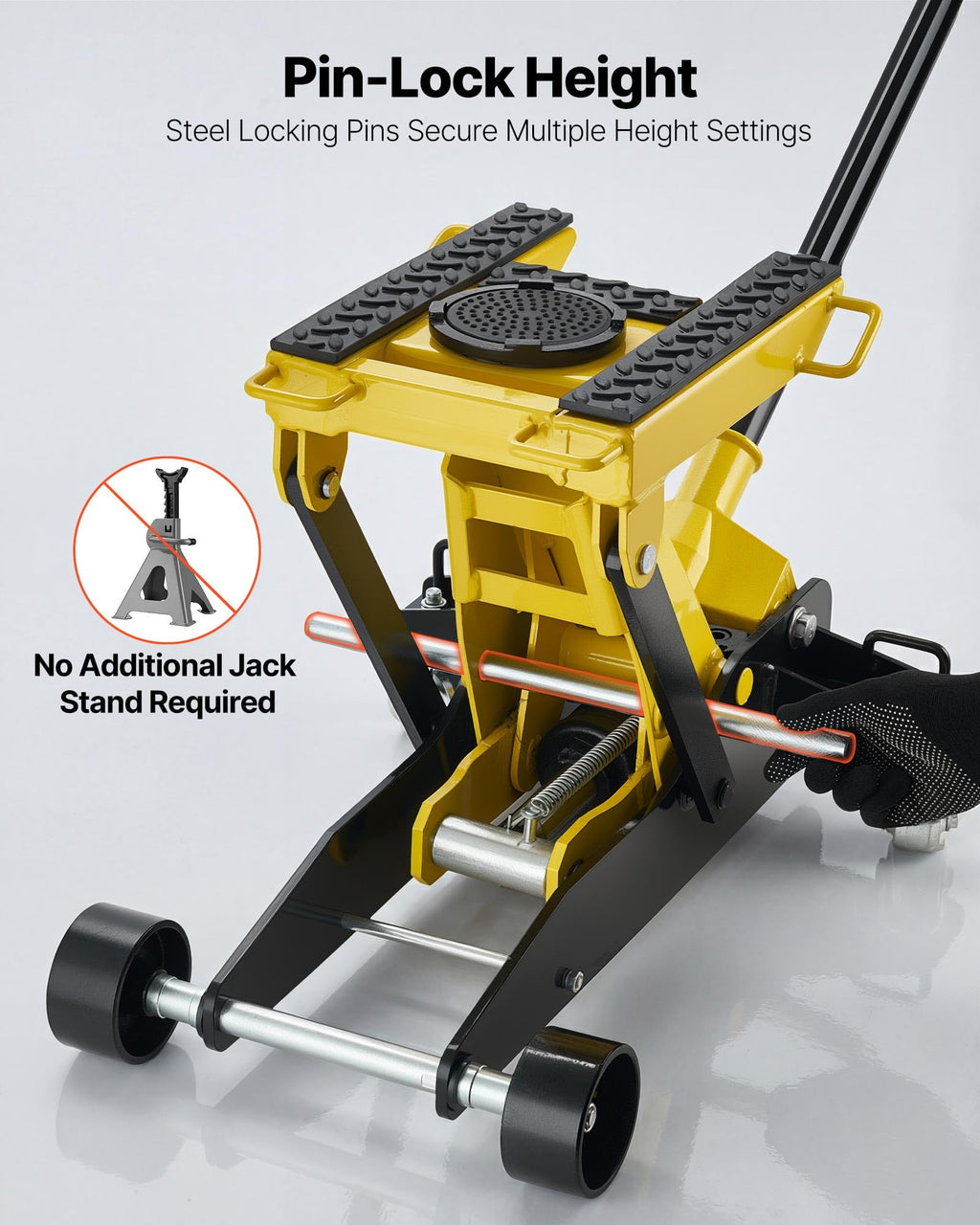 2 Ton Steel Hydraulic Floor Jack B29114