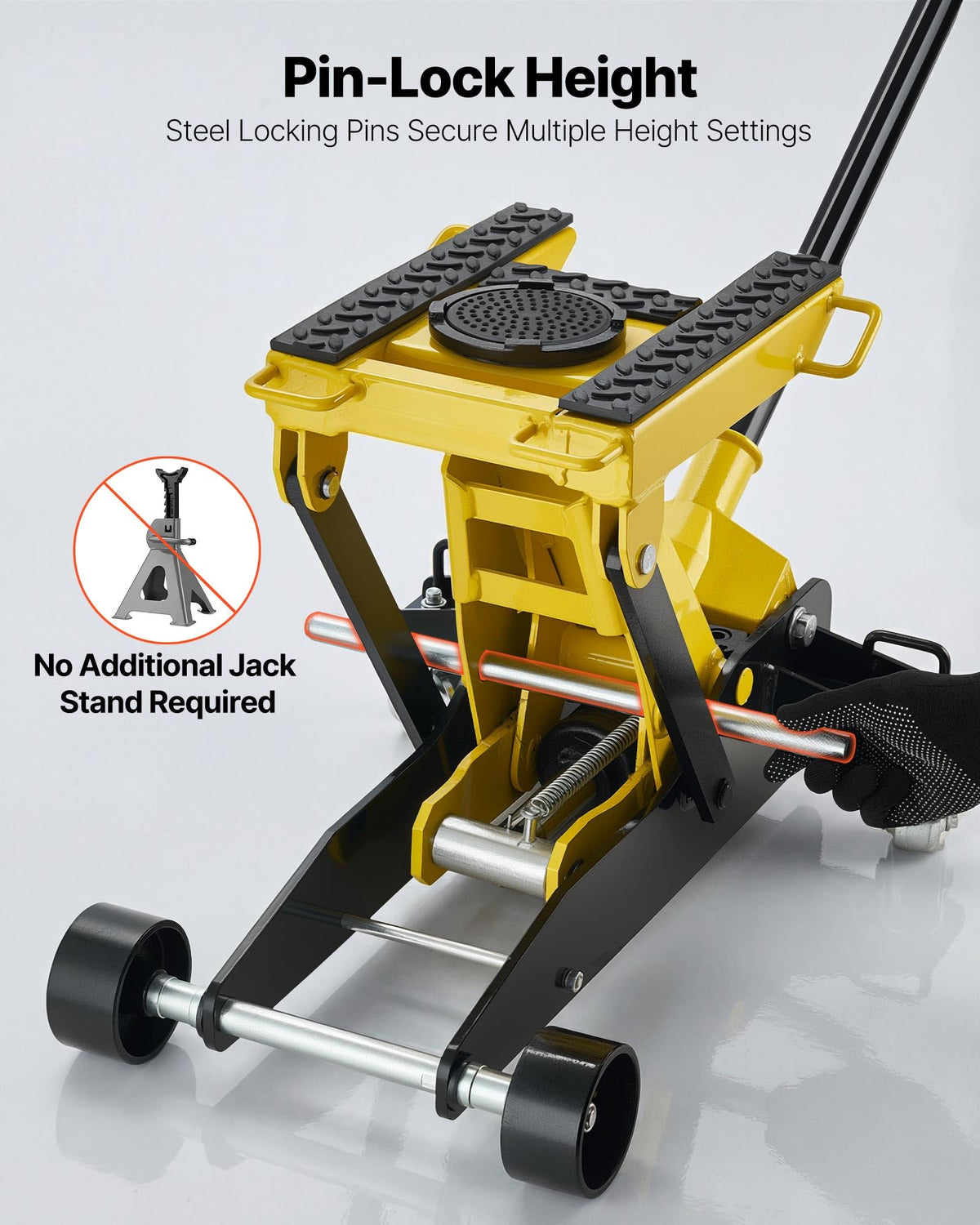 2 Ton Steel Hydraulic Floor Jack B29114
