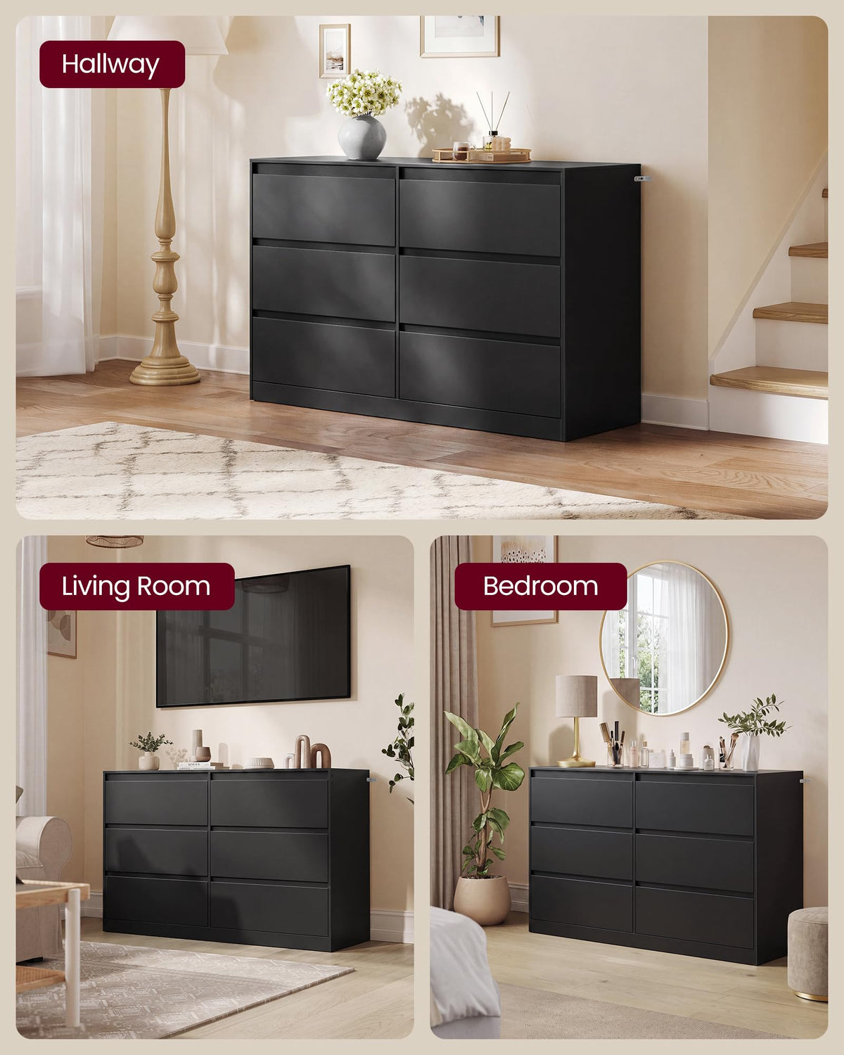 6 Drawer Dresser W461