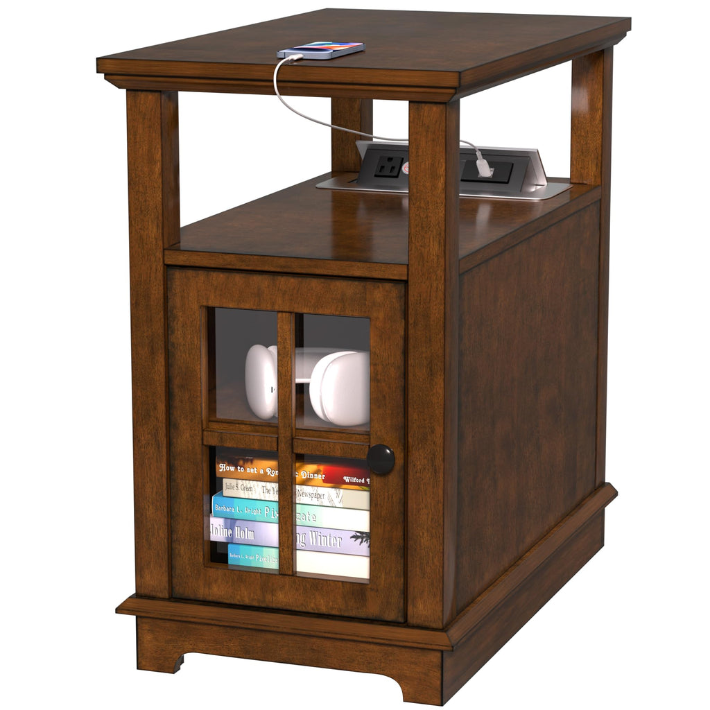 End Table with Charging Station and Storage U220895