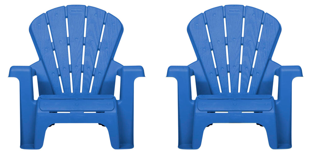 Blue 2 Pack Kids Outdoor Chair Set H303348