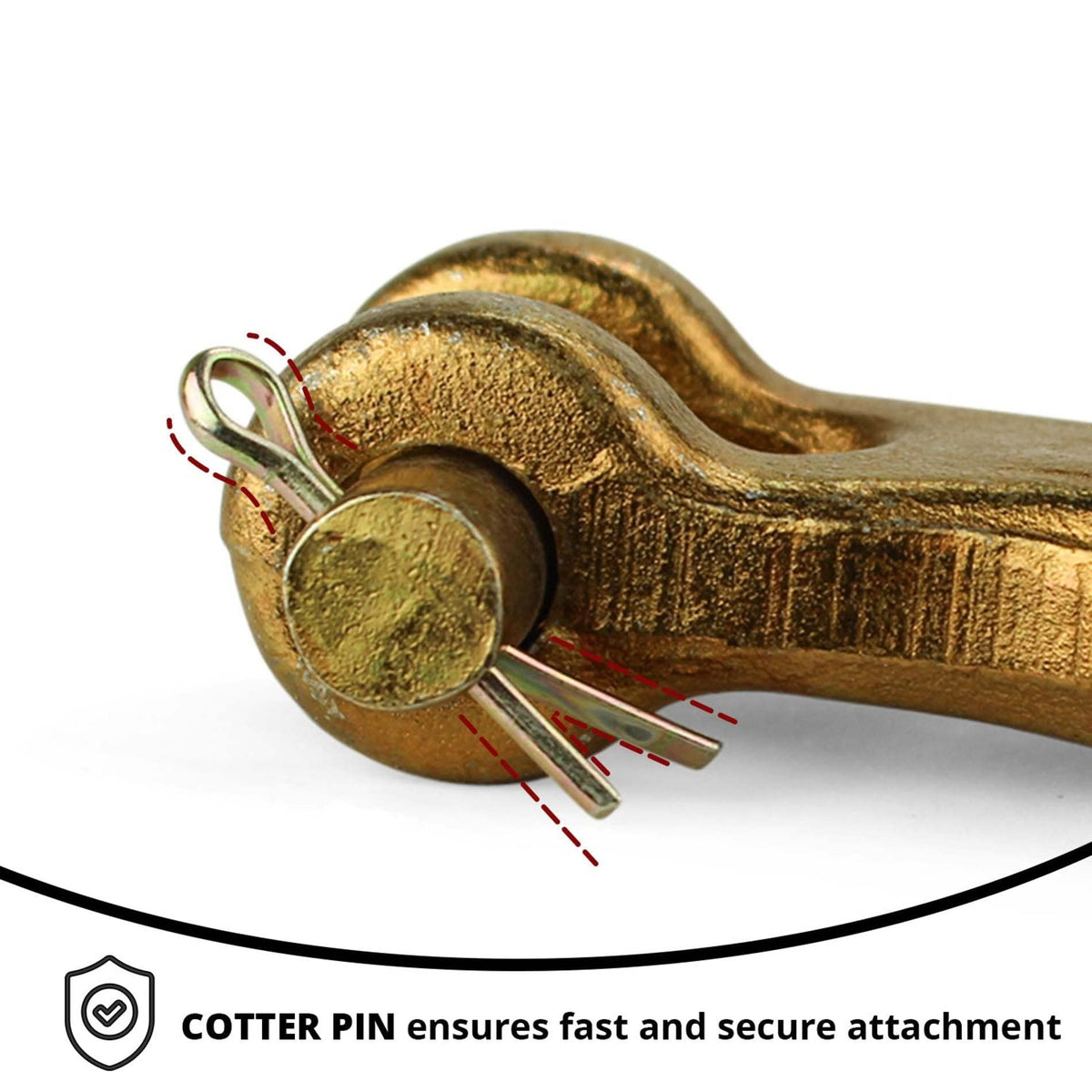 3/8 Clevis Hook G70 4 Pack D667705