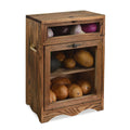 Wood Countertop Potato and Onion Storage Cabinet R343