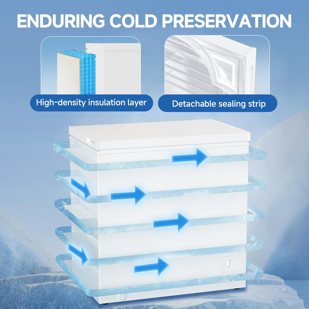 7.1 Cu.Ft Chest Freezer White O130080