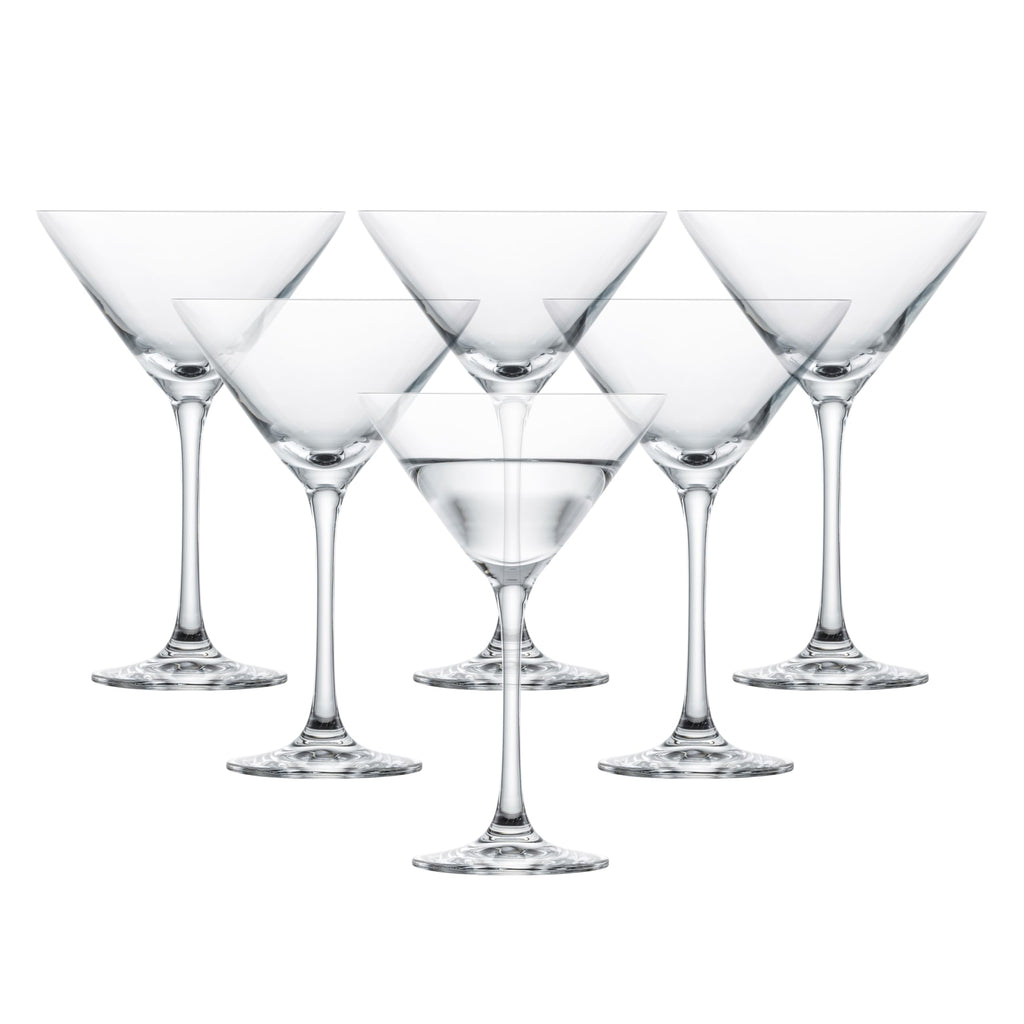 Clear 6 Ounce Martini Glass Set of 6 F4165