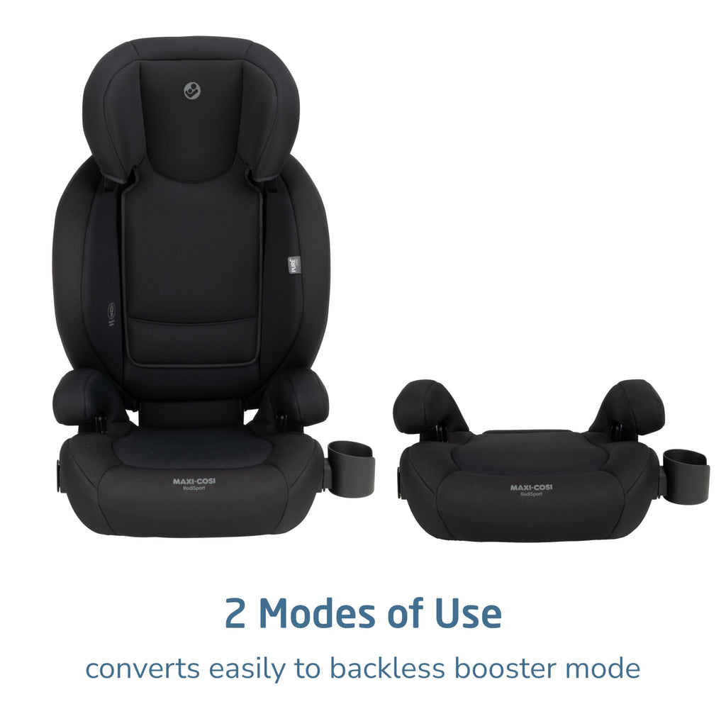 High-Back Backless Booster Car Seat D156