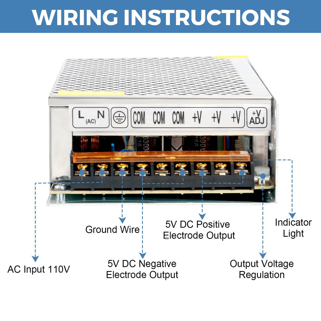 5V 40A Switching Power Supply Y68976