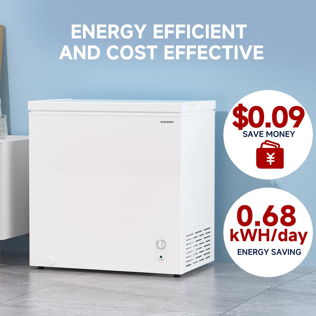 7.1 Cu.Ft Chest Freezer White O130080