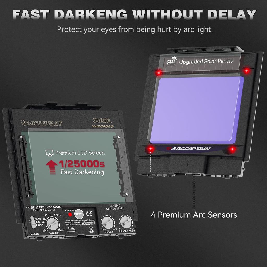 Auto Darkening Welding Helmet E478
