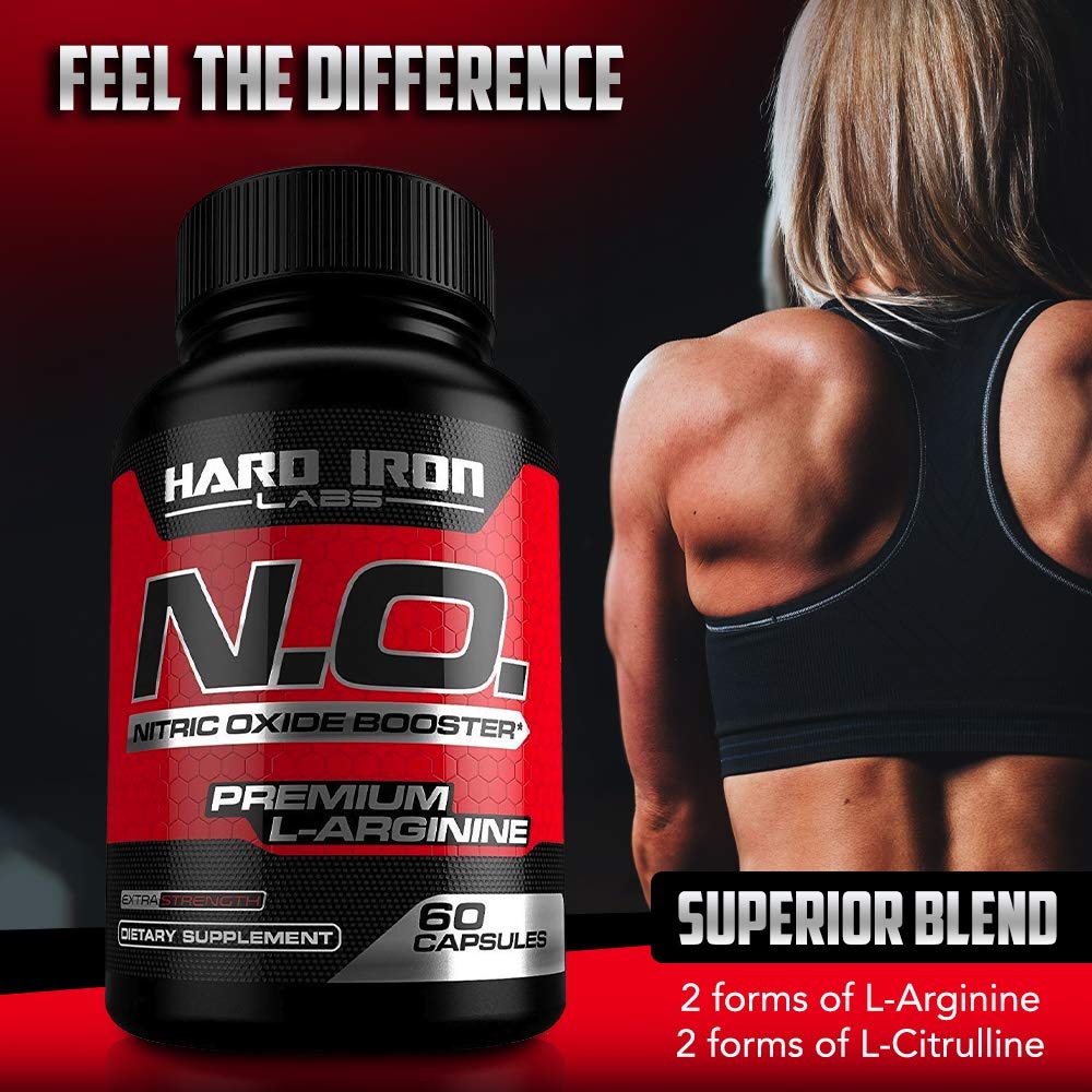 120 Capsules L-Arginine L-Citrulline Beta Alanine Pre-Workout Supplement C653