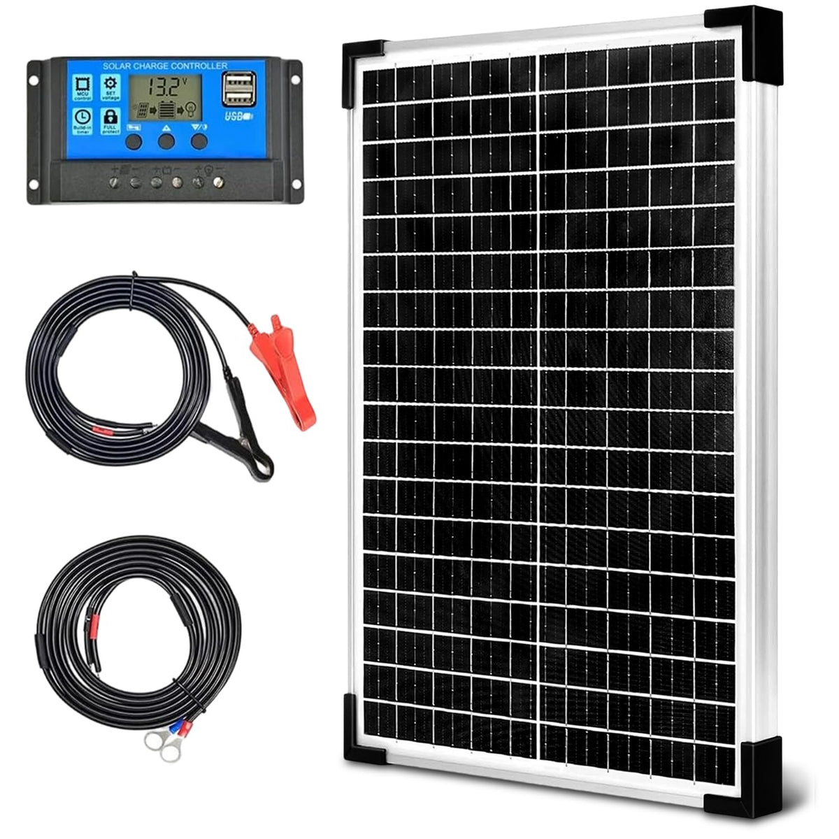 12V 30W Solar Panel Kit R61324