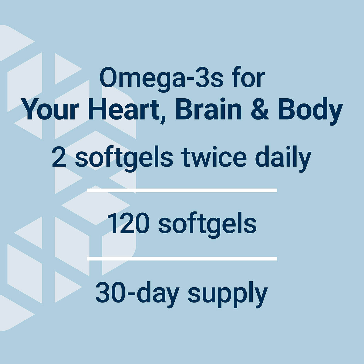 Omega-3 Fish Oil 120 Softgels Z704