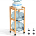 5 Gallon Water Jug Holder with Wheels Q81509