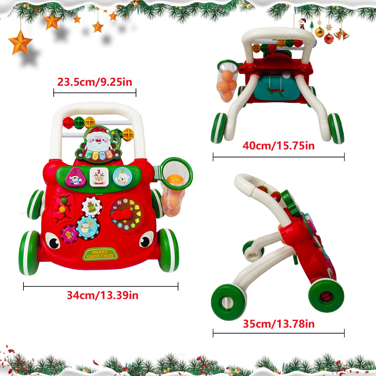 Baby Walker Toys Set with Head Protector Backpack Z349