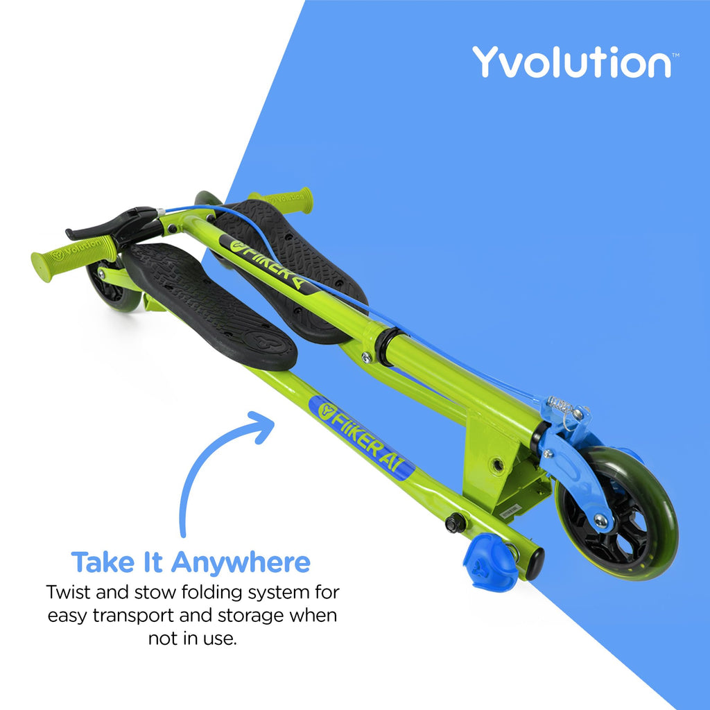 3-Wheel Wiggle Scooter with Hand Brake N88218