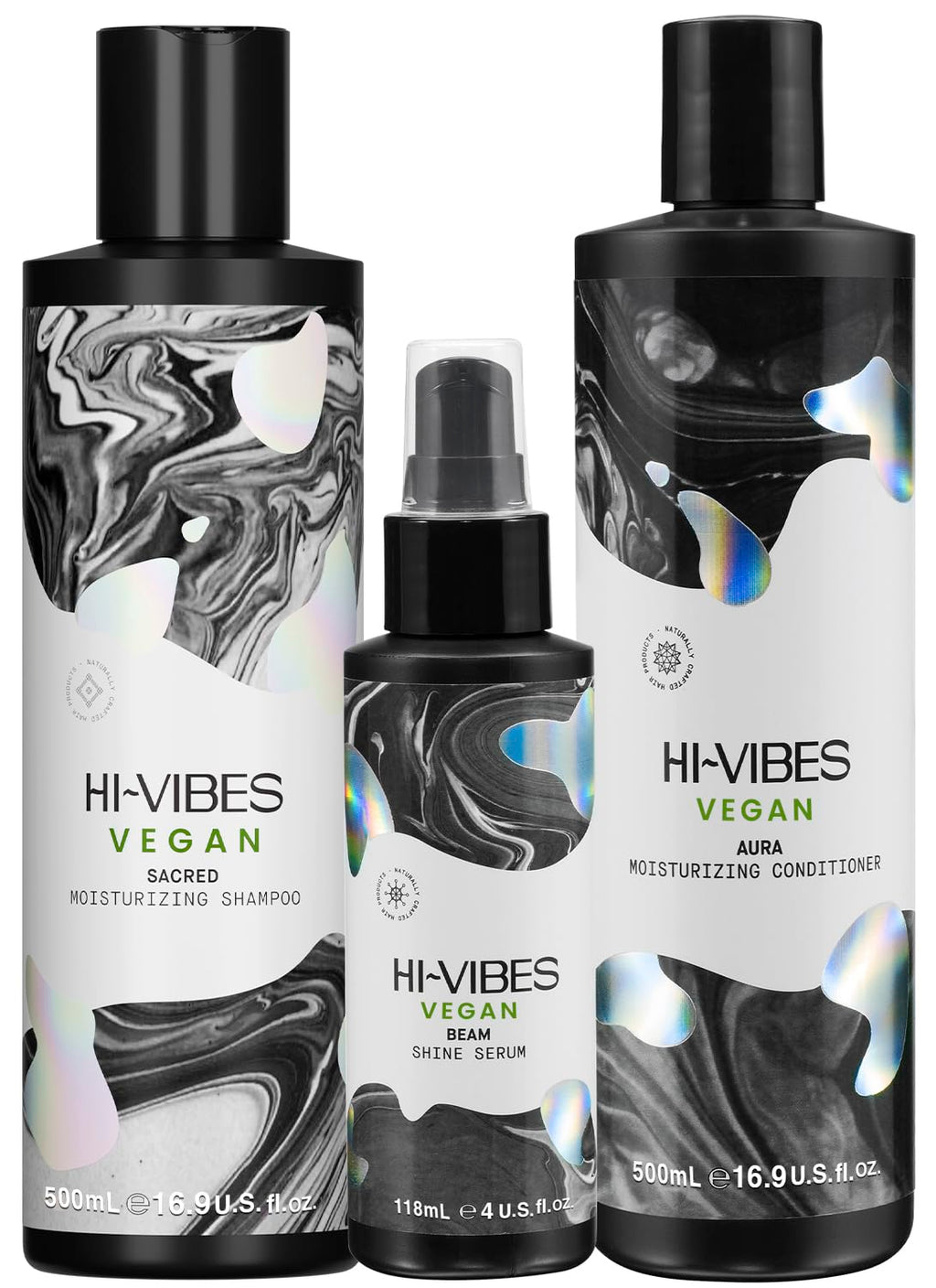 Vegan Argan Oil Shampoo Conditioner and Serum Set D532
