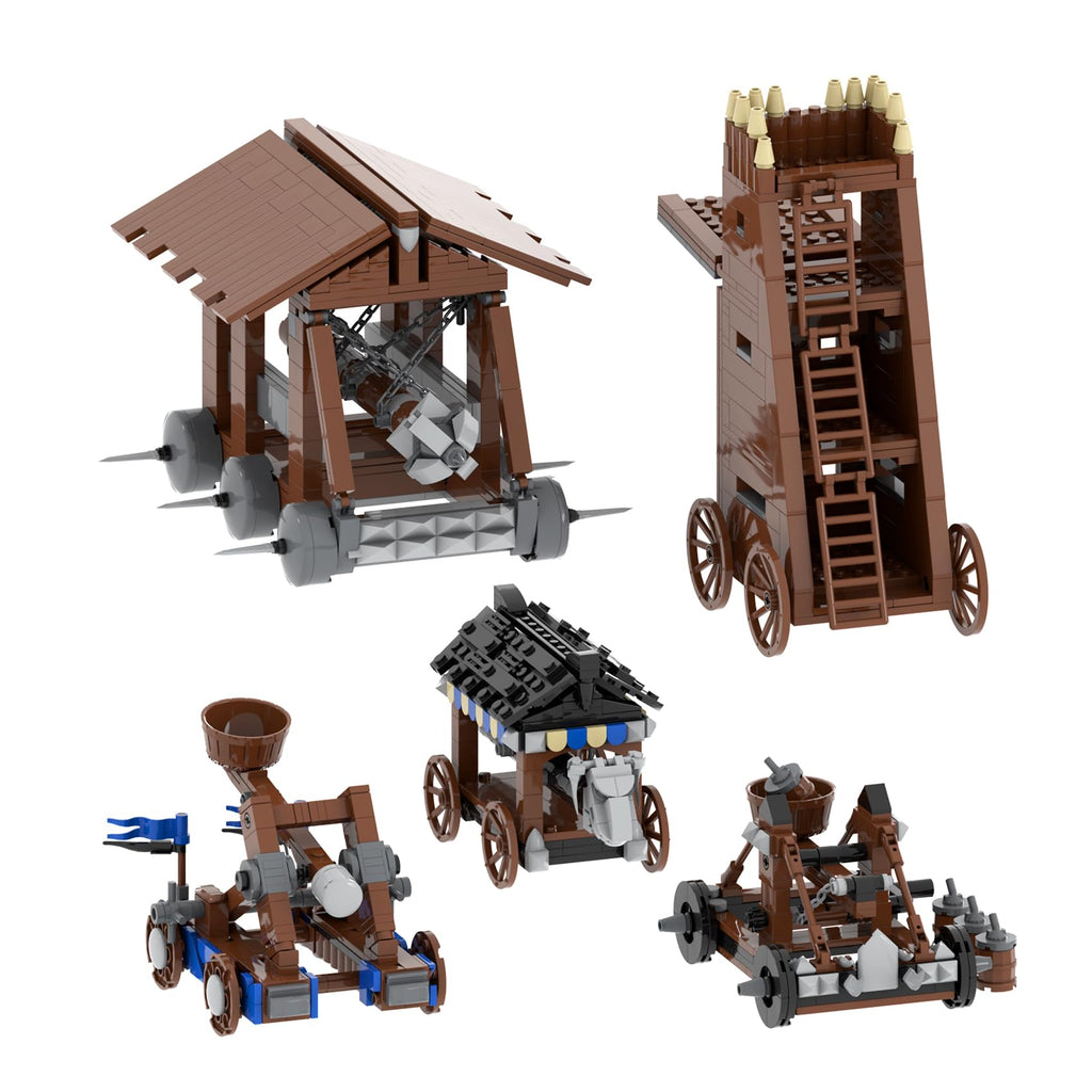 Medieval Castle Battle Building Block Set Z786
