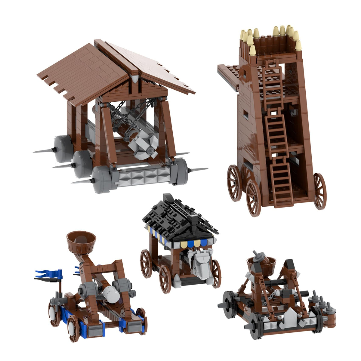 Medieval Castle Battle Building Block Set Z786