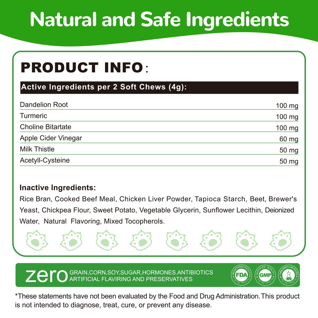Dog Liver Support Supplement, Milk Thistle 200ct D923617
