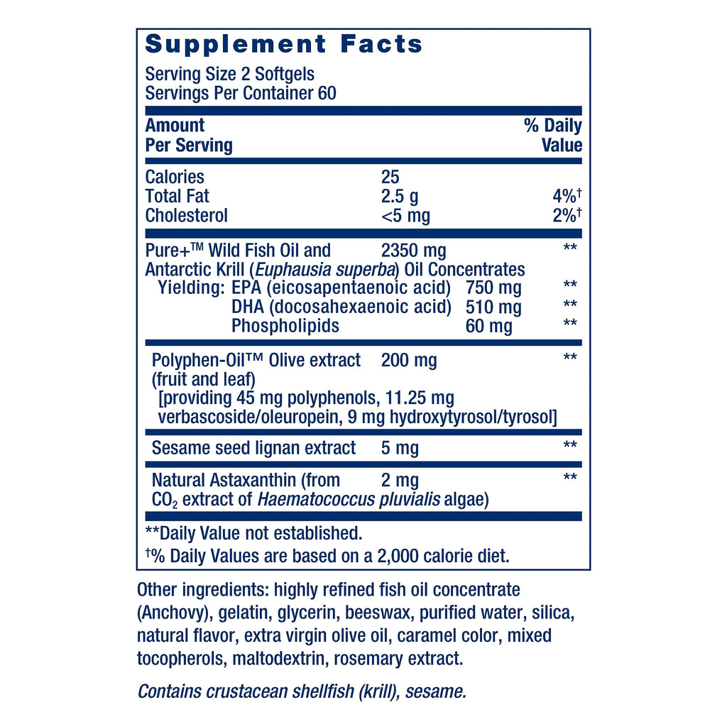 Omega-3 Fish Oil 120 Softgels Z704