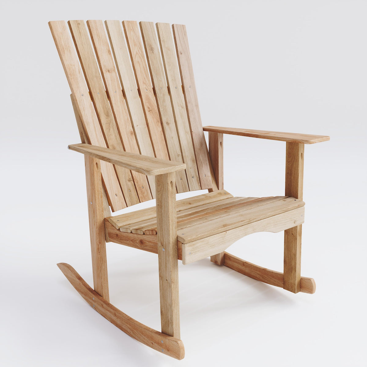 Unfinished Cedar Wood Rocking Chair W638