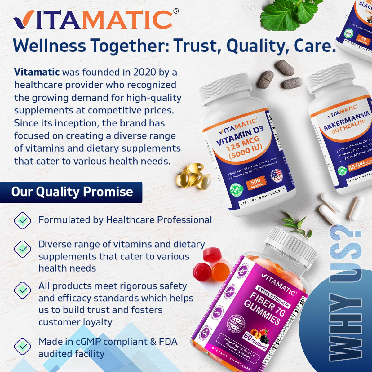 MSM 2000 mg with Vitamin C 180 Veg Capsules Non-GMO Gluten Free M452276