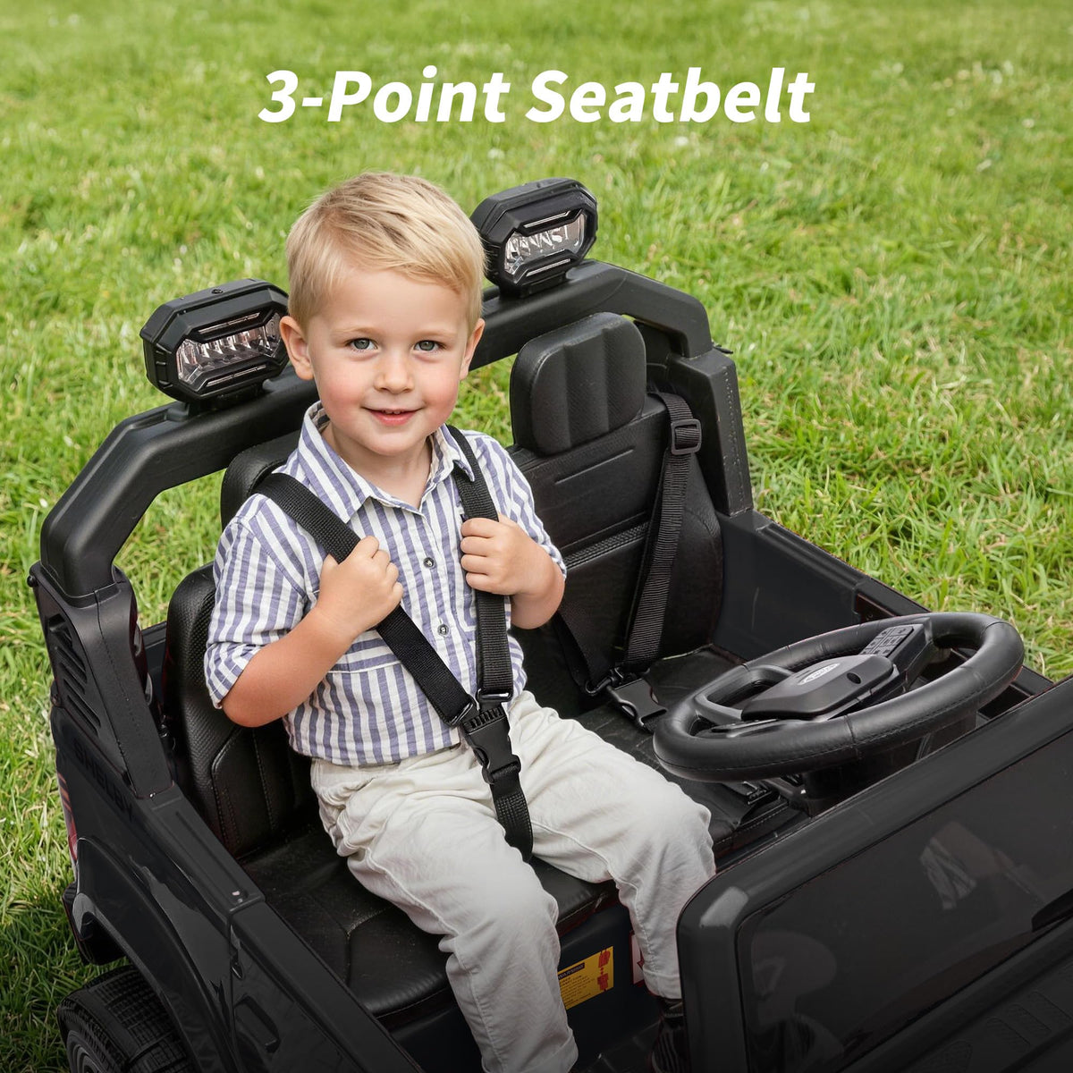 24V 2-Seater Ride on Toy Car U306690