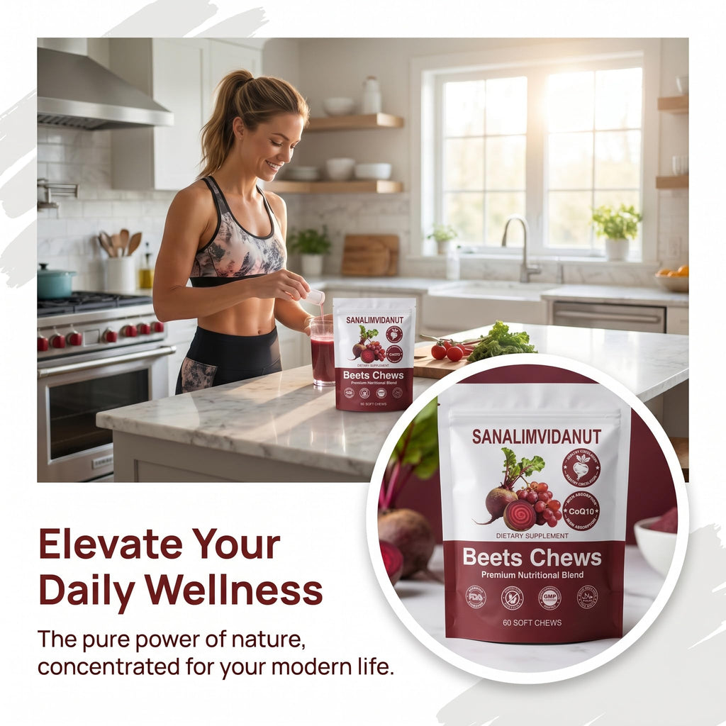 Beets Chews Dietary Supplement, 60 Count B103172