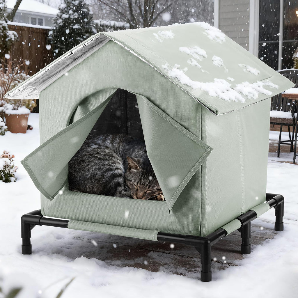 Weatherproof Outdoor Cat House C22255