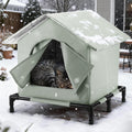 Weatherproof Outdoor Cat House C22255