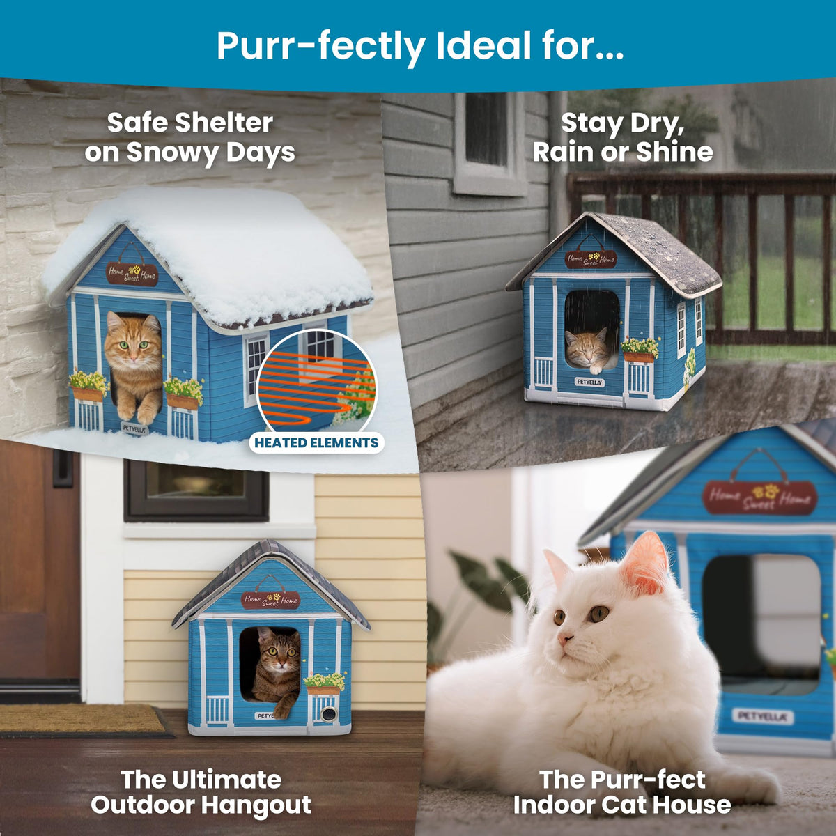 Heated Cat House U5428