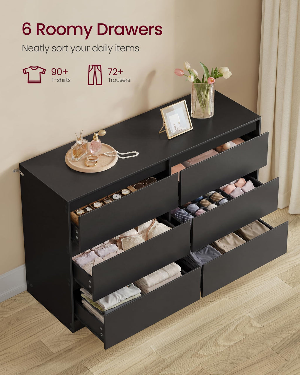6 Drawer Dresser W461