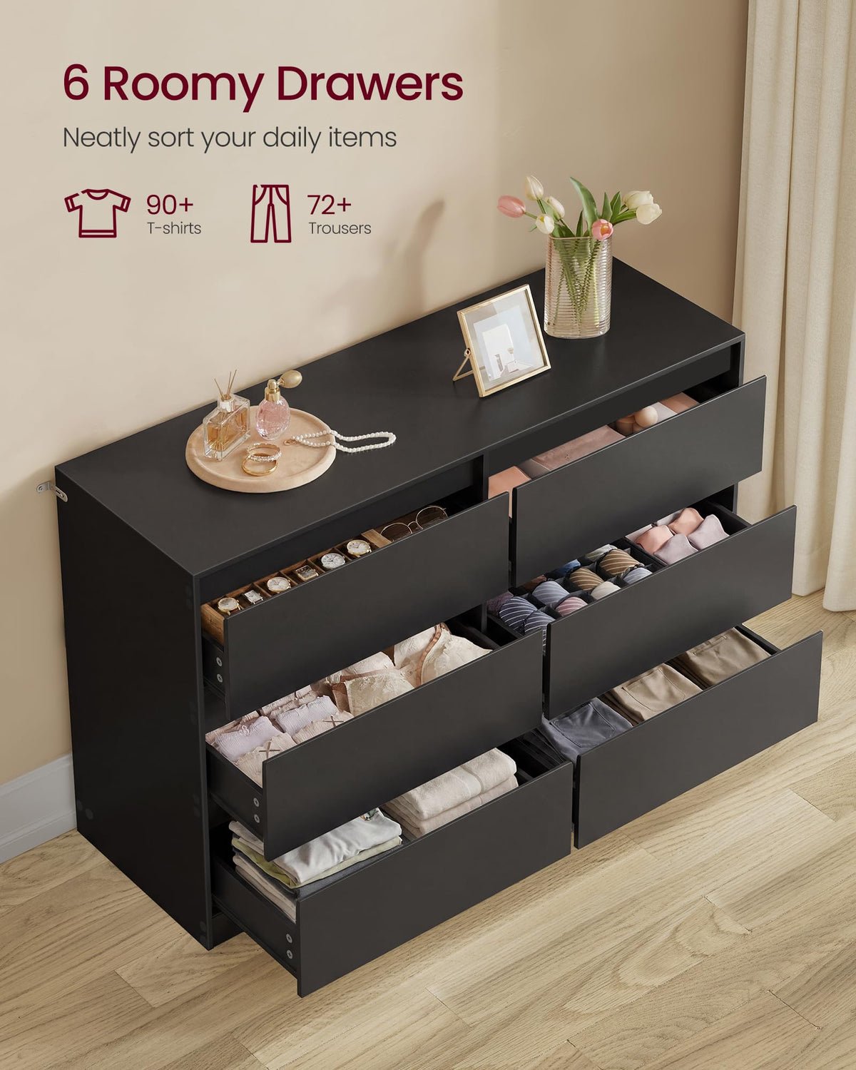 6 Drawer Dresser W461