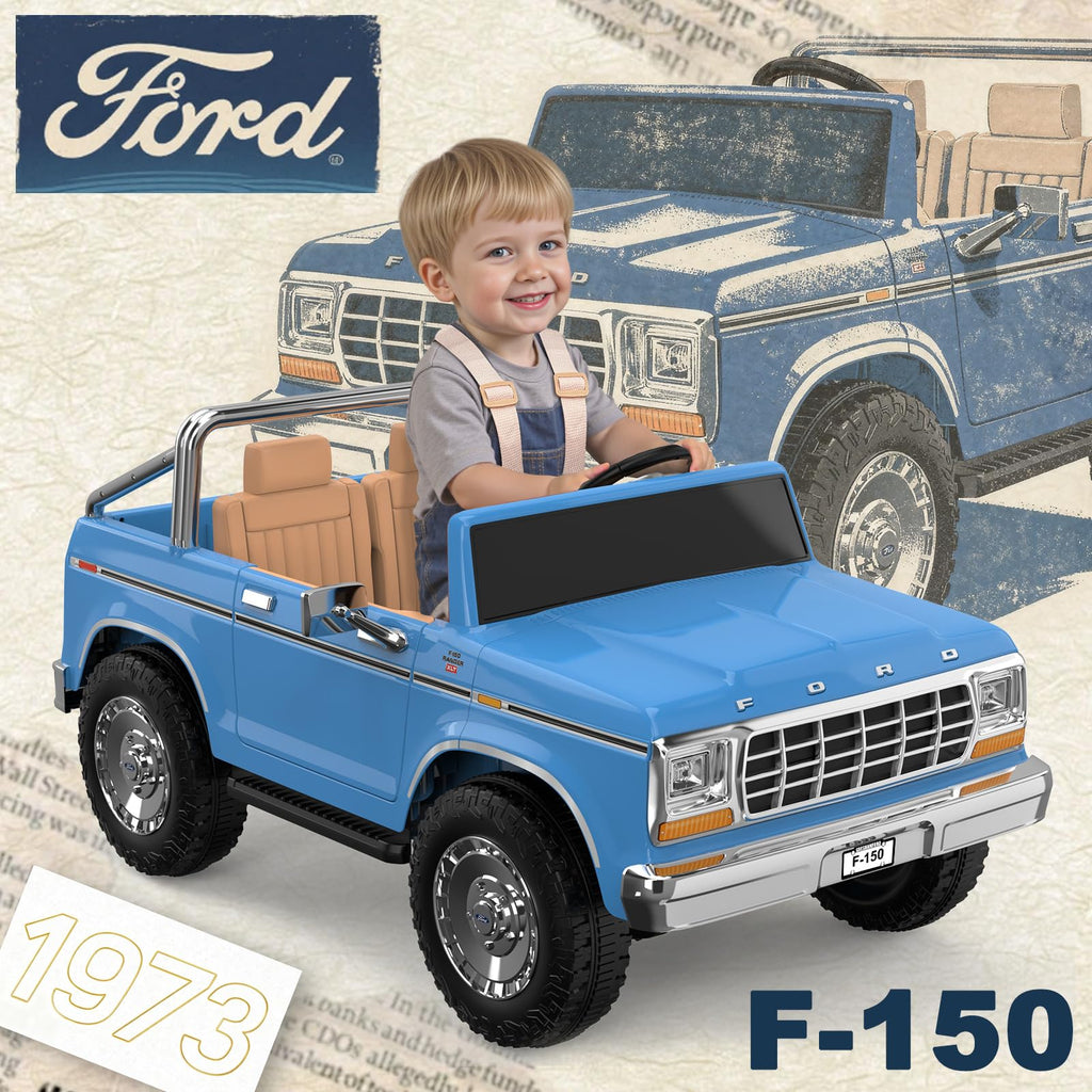 Blue 24V 2 Seater Ride on Car L197196