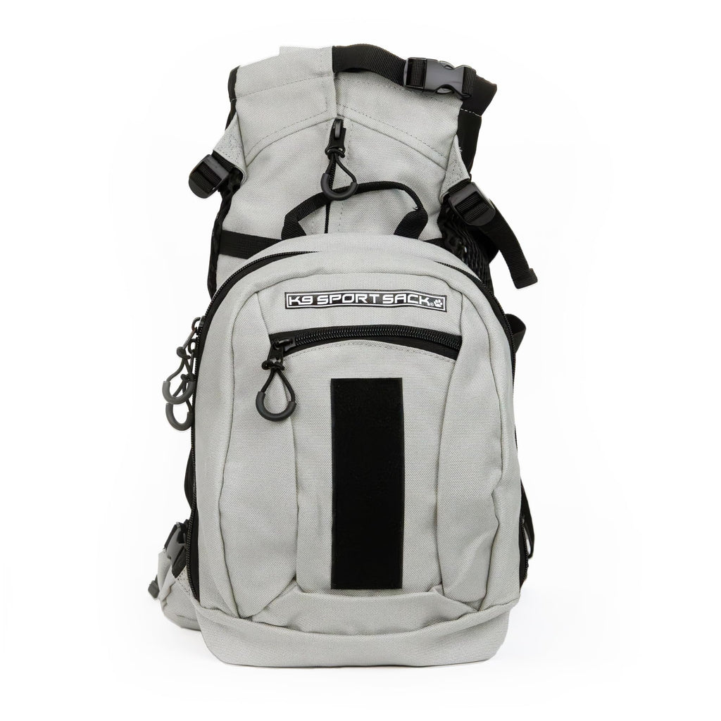 Small Light Grey Backpack-Style Dog Carrier N289