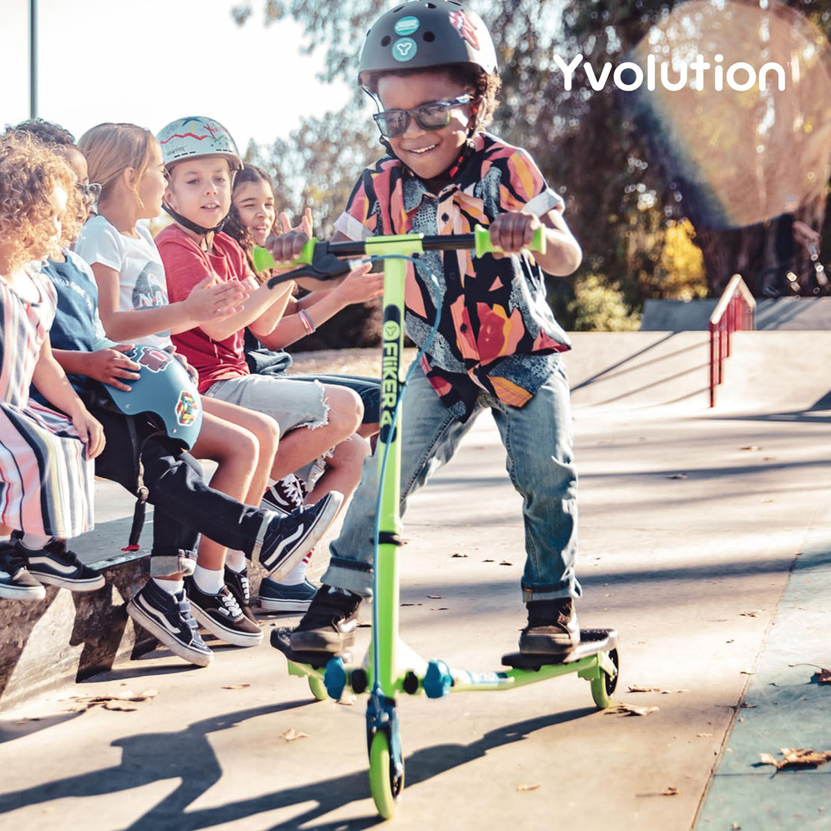 3-Wheel Wiggle Scooter with Hand Brake N88218