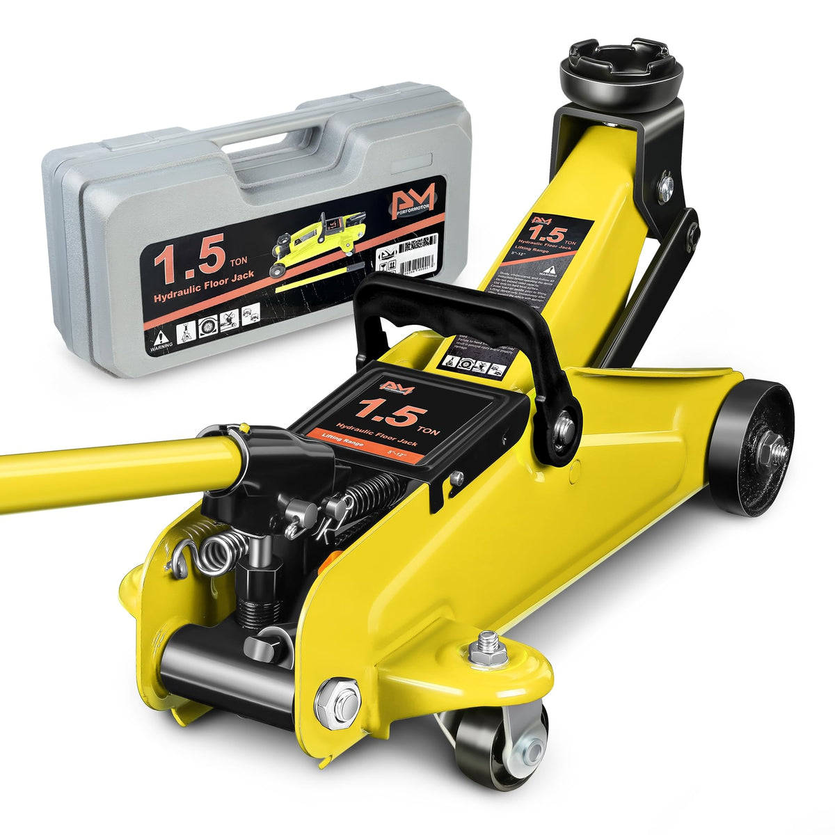 1.5 Ton Hydraulic Trolley Floor Jack A349
