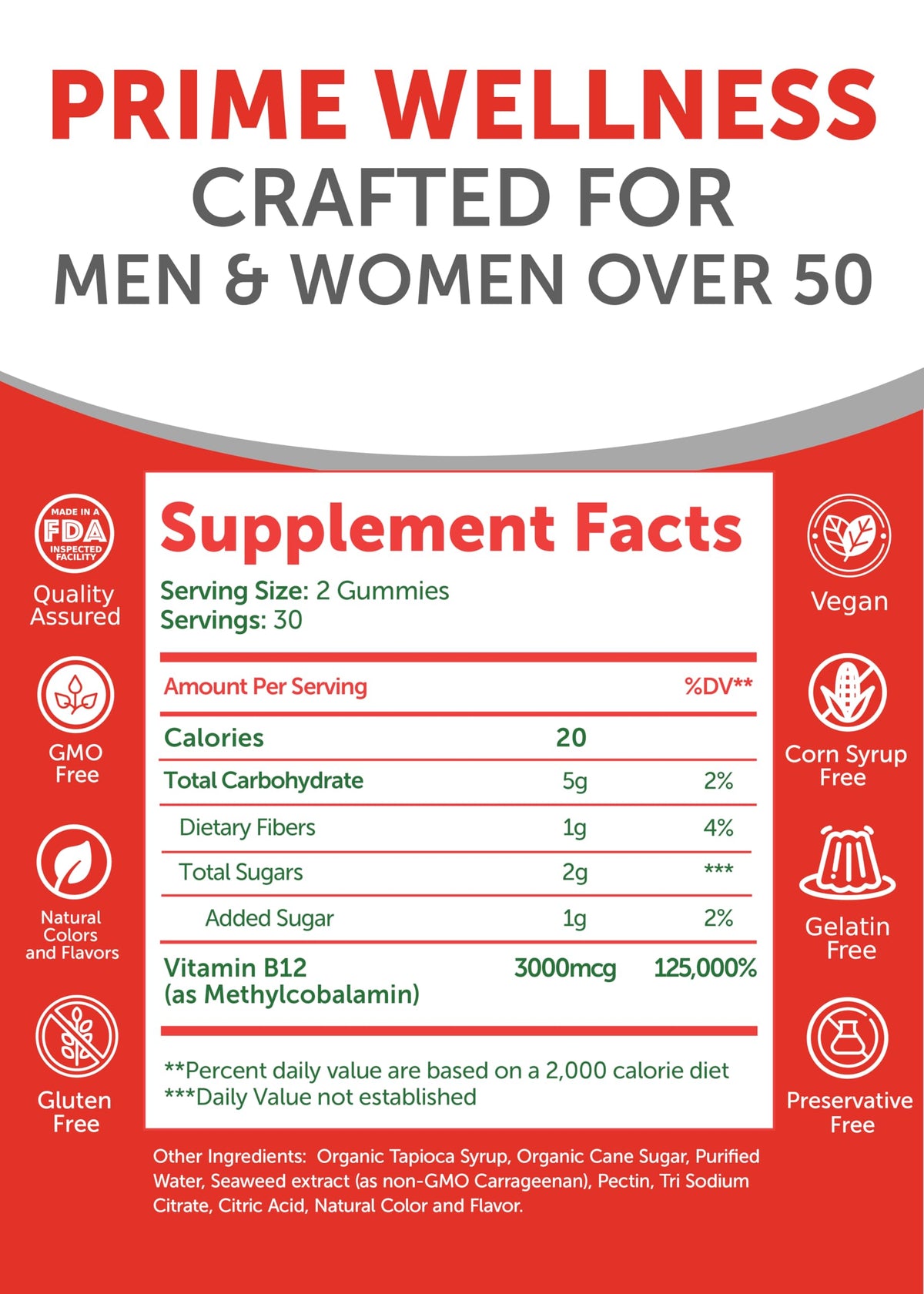 Beet Root and Vitamin B12 Gummies V502