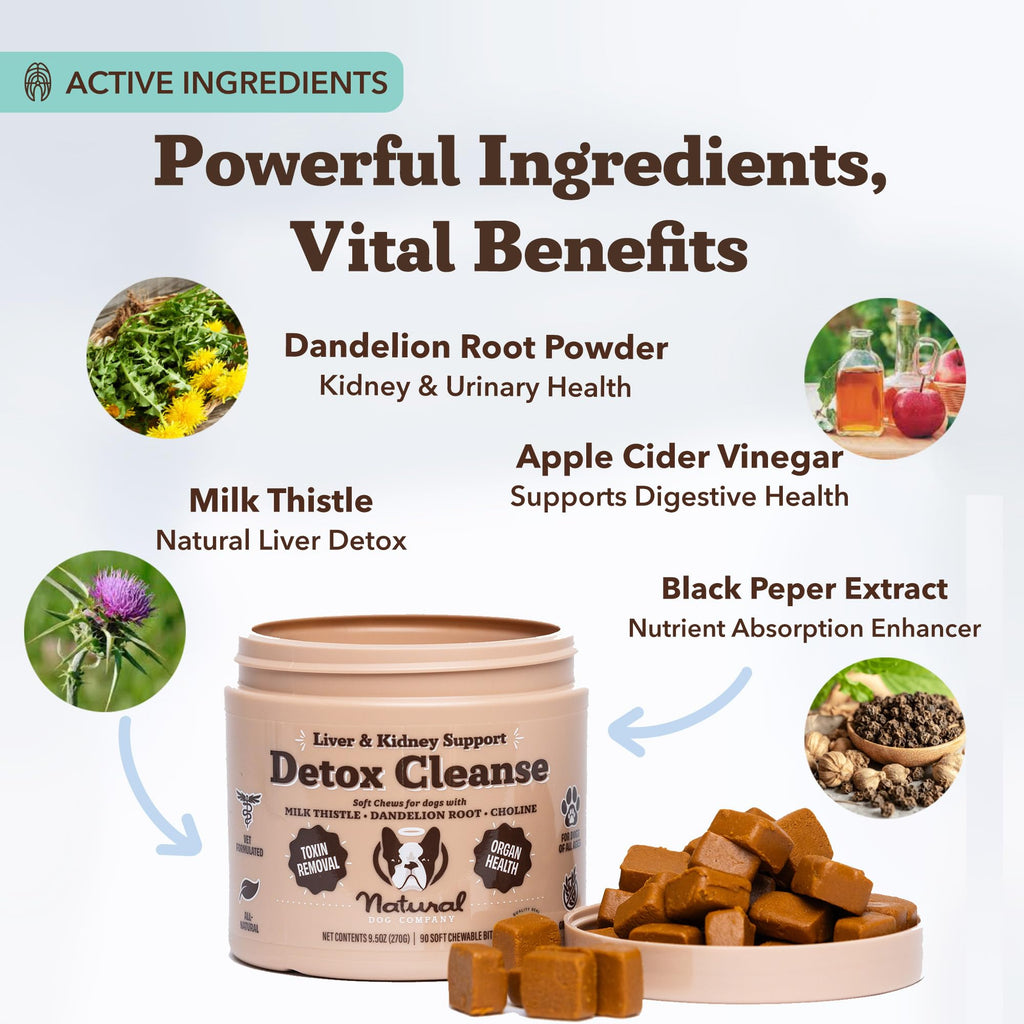 Liver & Kidney Supplement for Dogs 90 Soft Chews M914