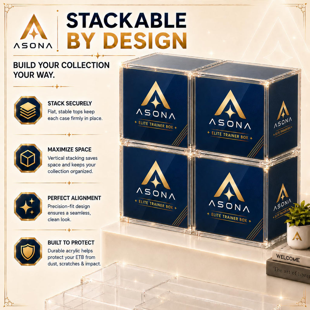 Clear Magnetic Acrylic Case 2-Pack S231