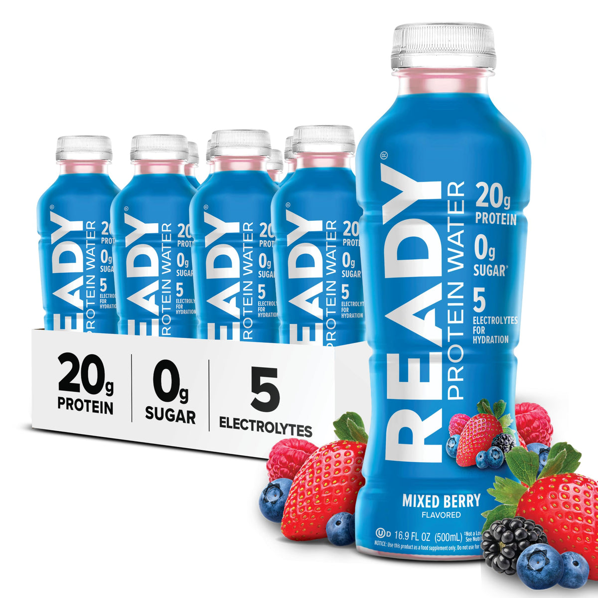 Mixed Berry 20g Whey Protein Isolate 12 Pack D8351