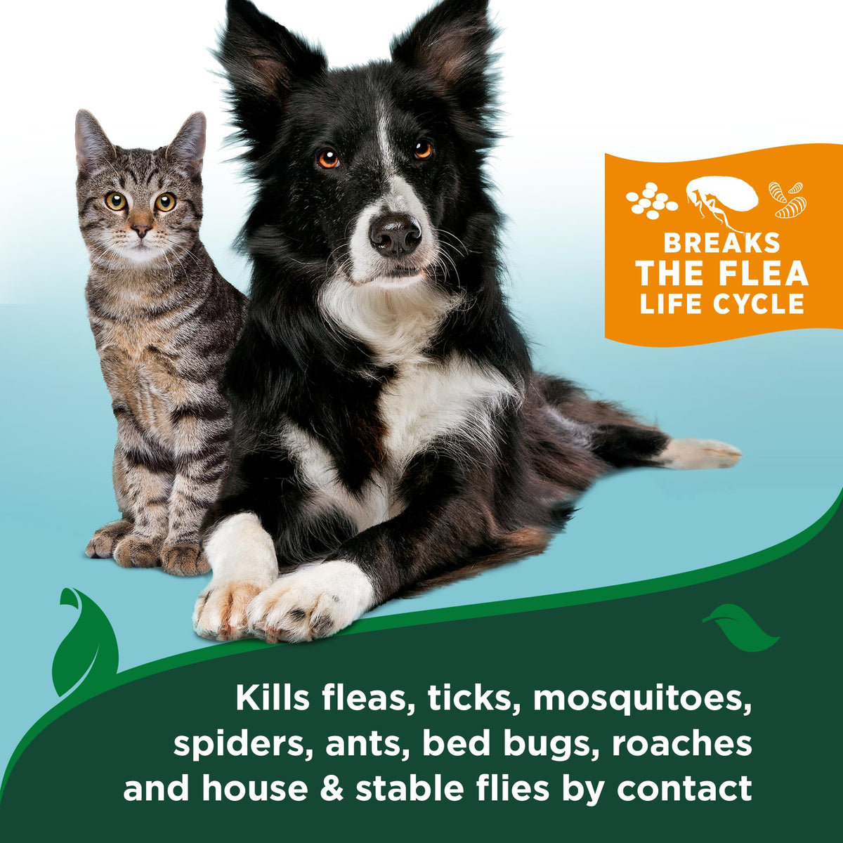 32 oz Flea and Tick Spray + 12 oz Dog Shampoo N9872