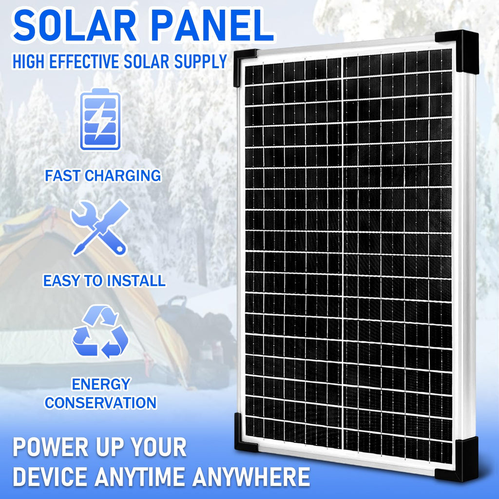 12V 30W Solar Panel Kit R61324