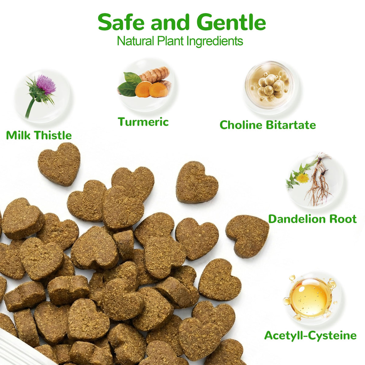 Dog Liver Support Supplement, Milk Thistle 200ct D923617