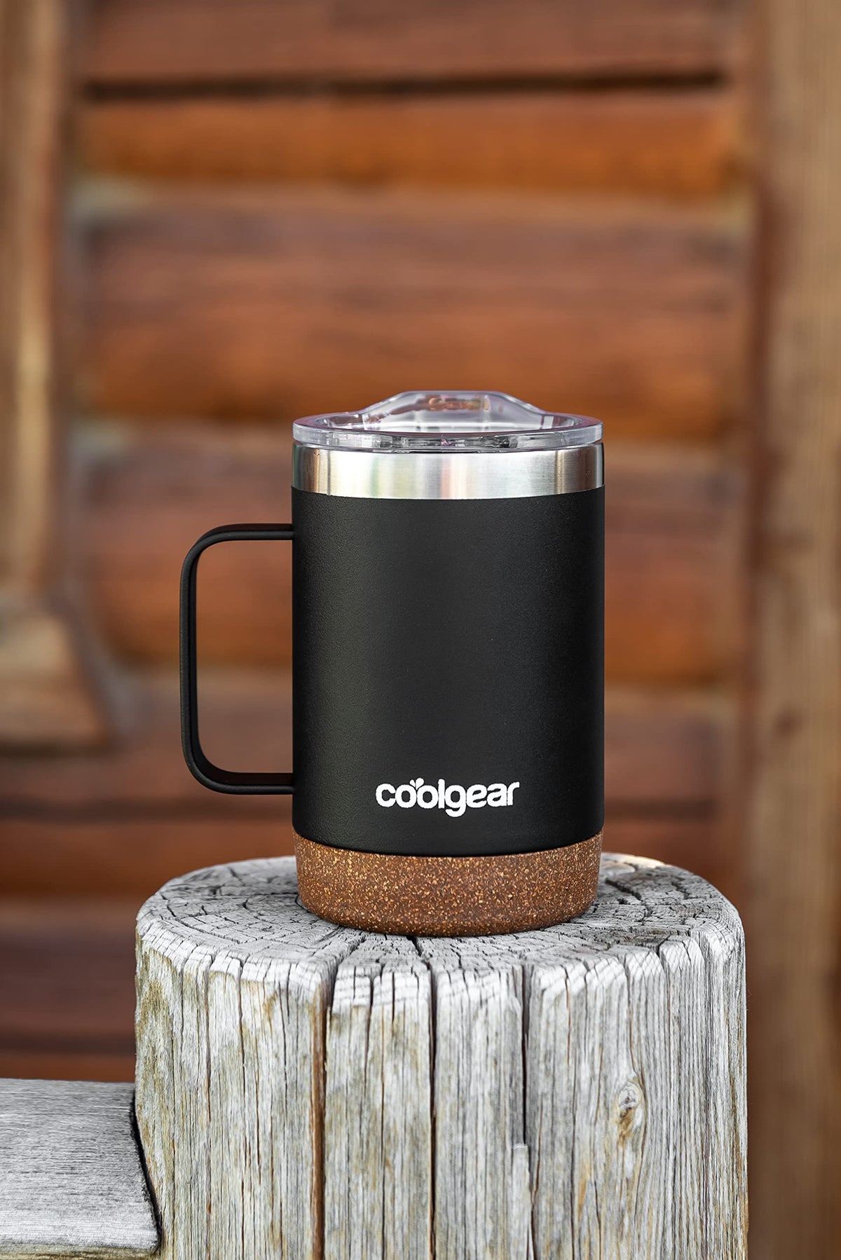Stainless Steel Copper Lined Mug with Handle 2 Pack 16 oz W570