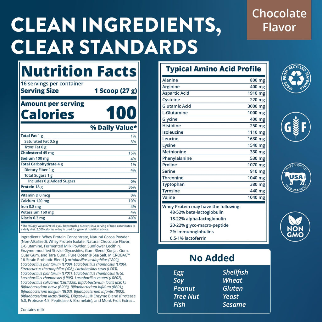 Whey Protein Chocolate 16 Servings S3238