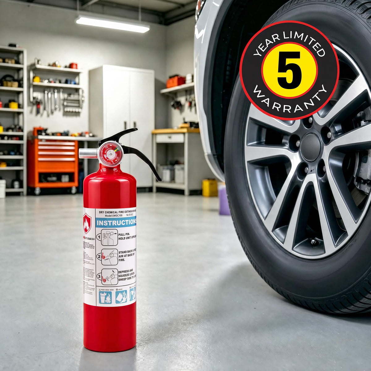 2.5 lb Heavy Duty Fire Extinguisher N160