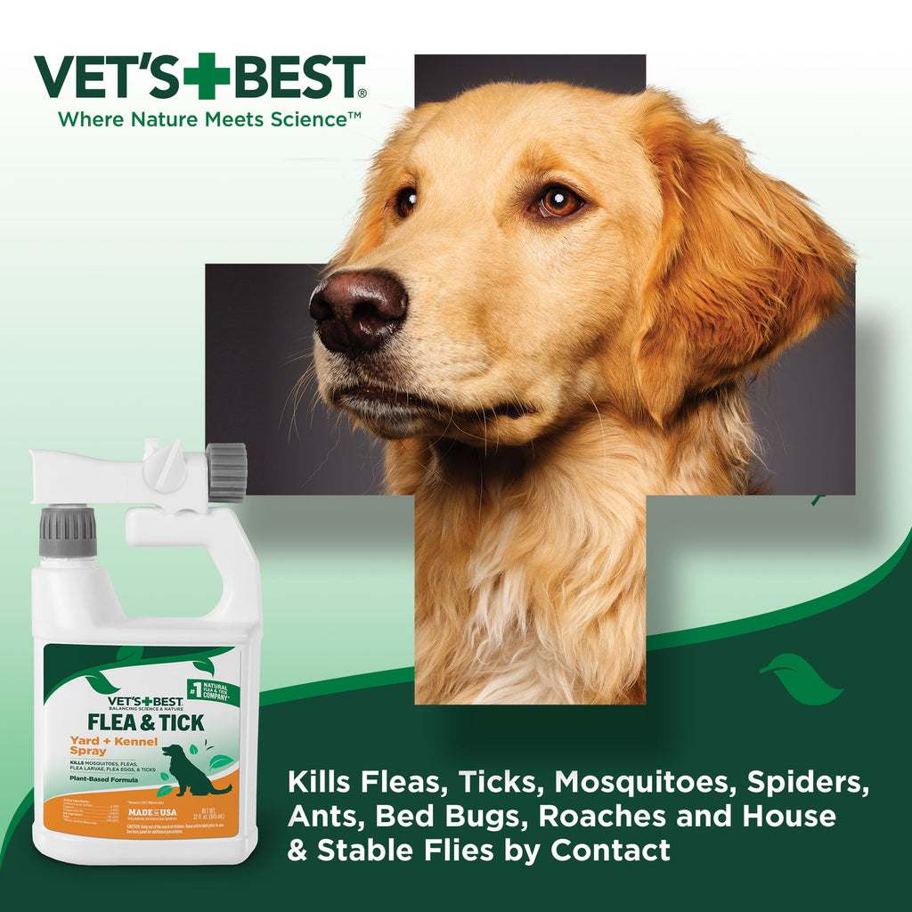 32 oz Flea and Tick Spray + 12 oz Dog Shampoo N9872