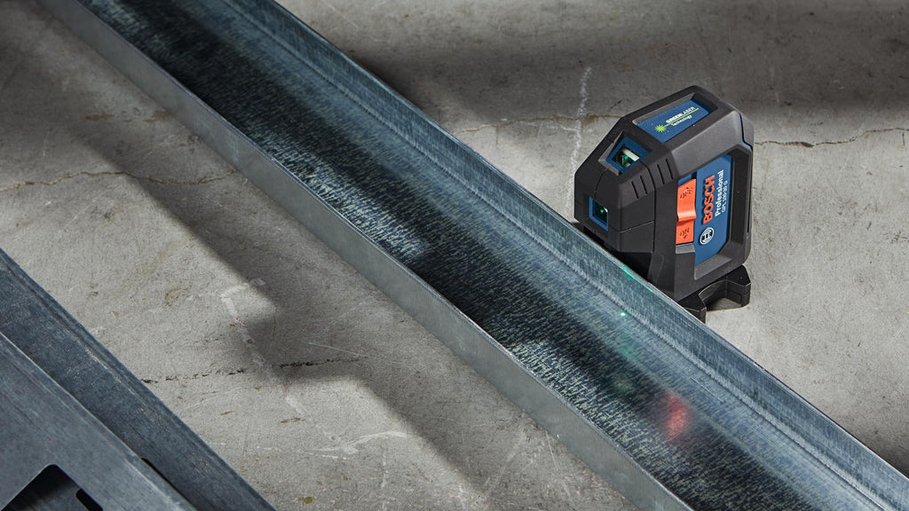 Green-Beam Three-Point Self-Leveling Alignment Laser B4580