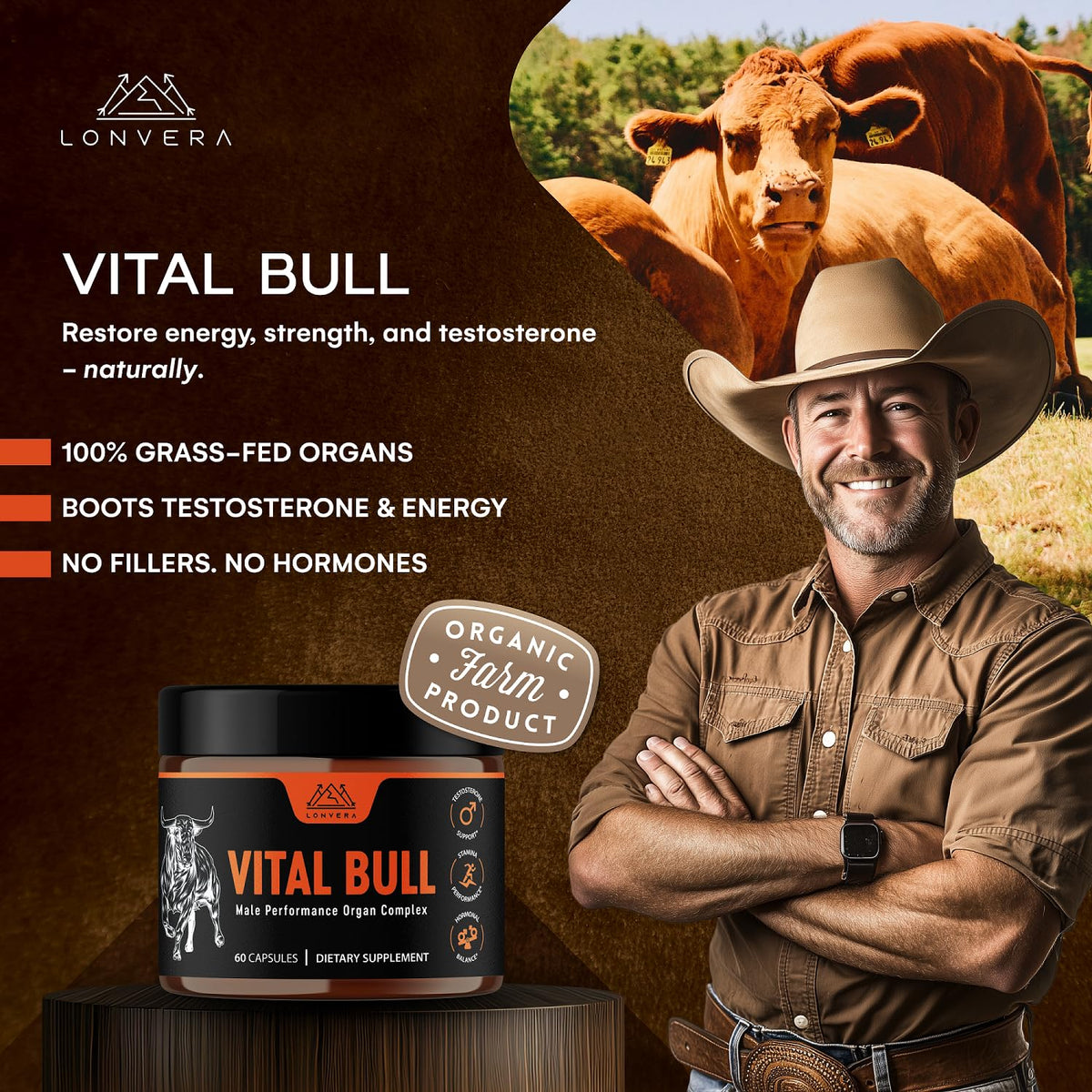 Grass Fed Beef Organ Capsules H82156